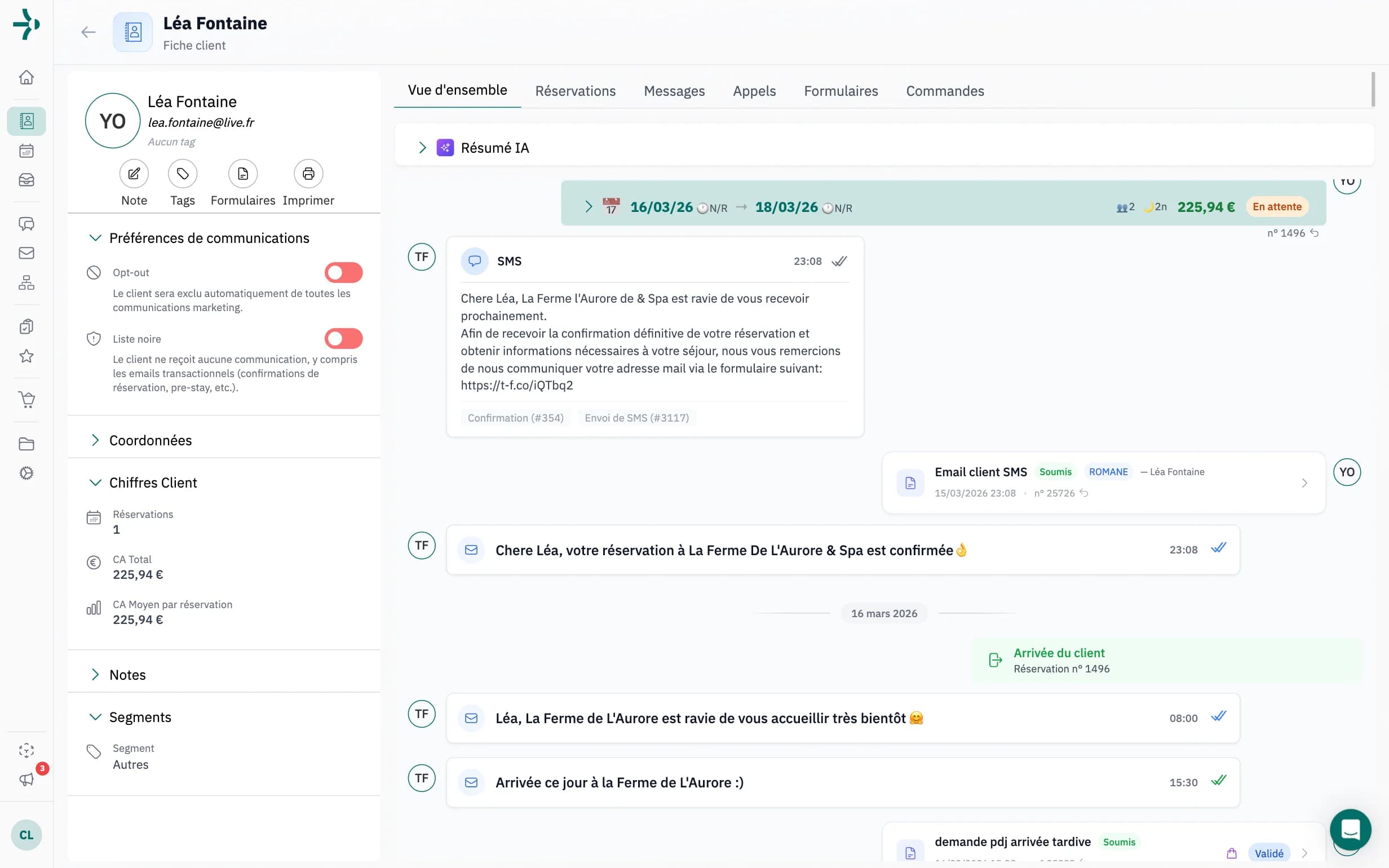 Tout savoir sur chaque client en un clic