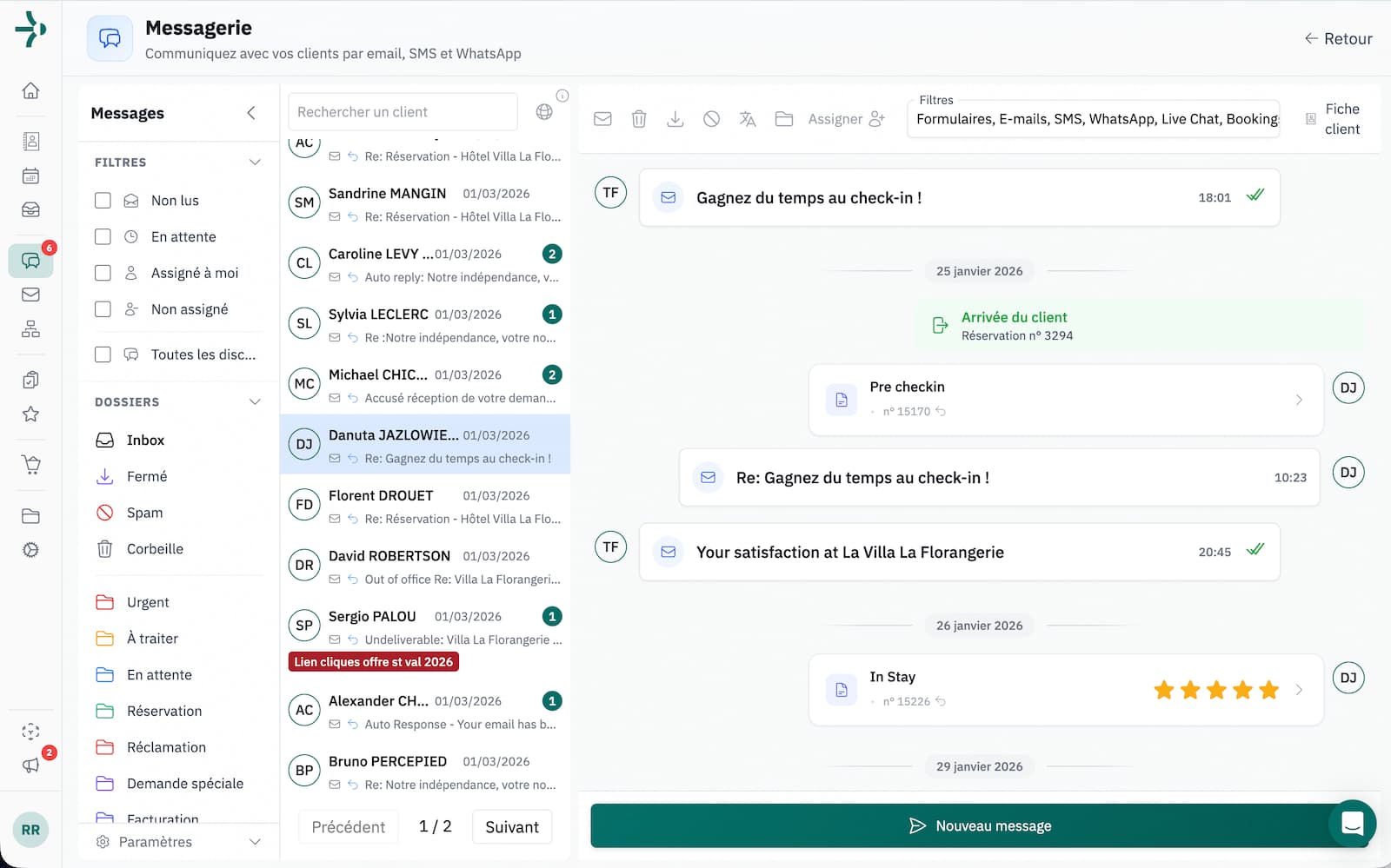TriggerFlow - Hub de messagerie multicanale